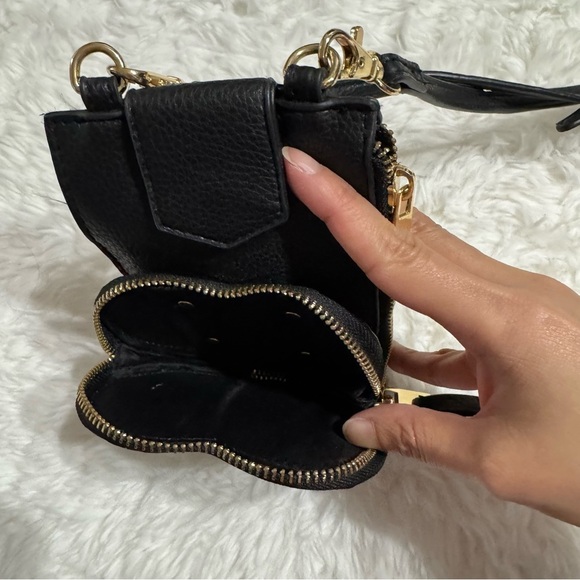 Forever 21 Black Heart Mini Crossbody Bag - Picture 5 of 8